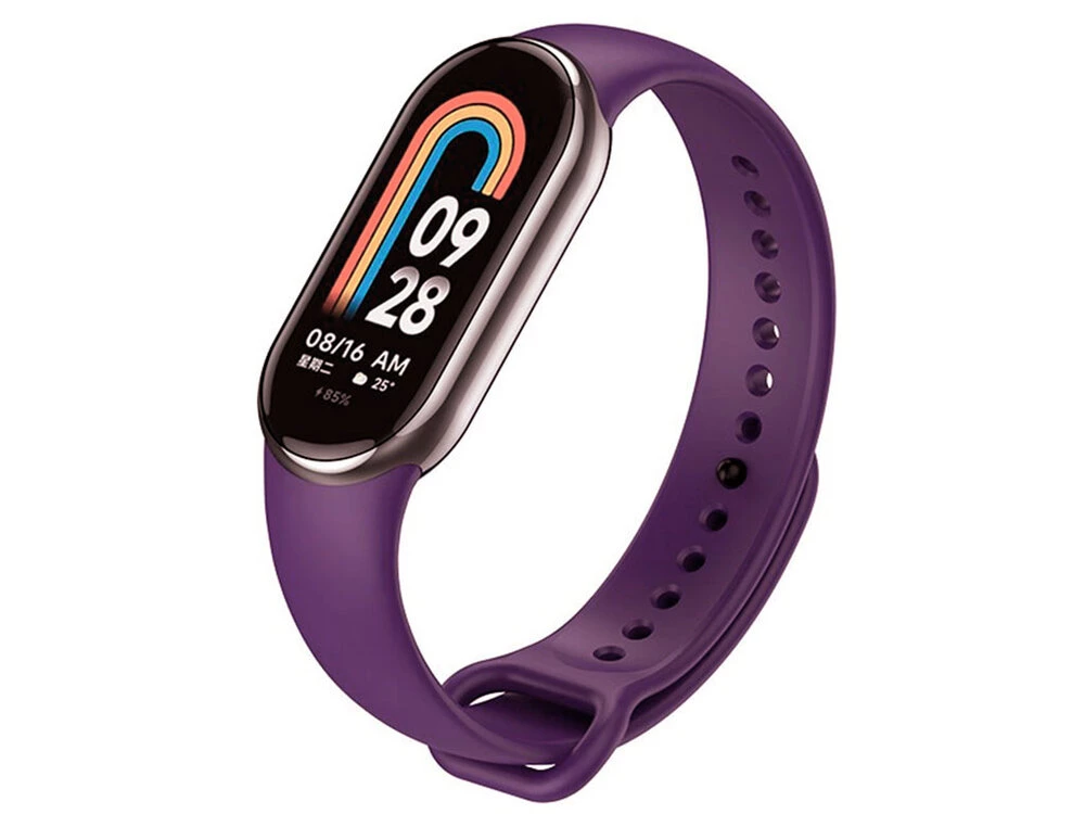 Ремінець силікон Mi Band 8/9/10 purple