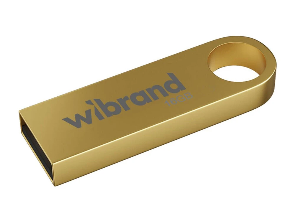 USB Flash 2.0 Wibrand Puma 16Gb gold