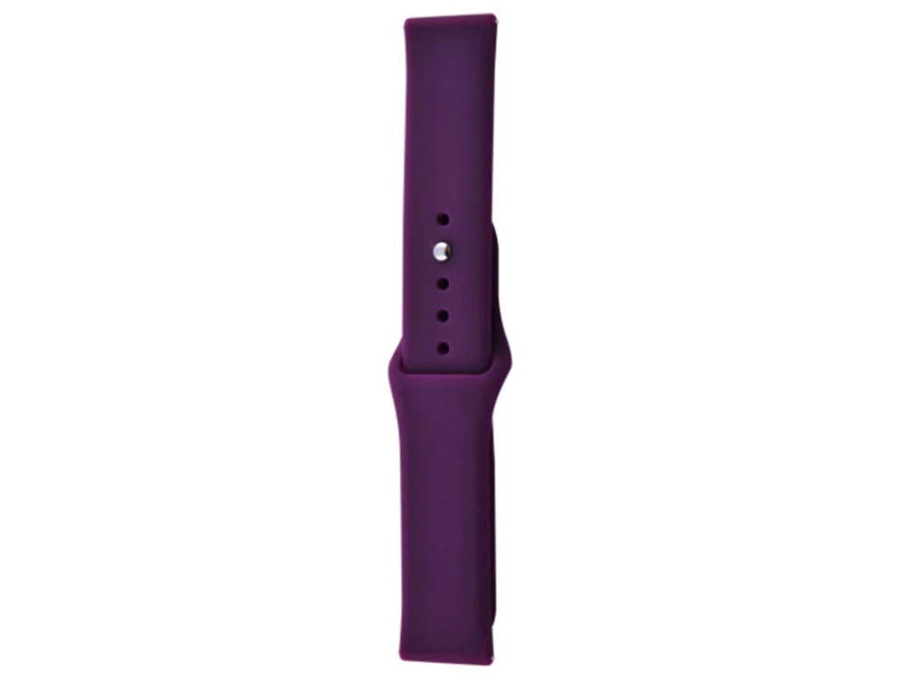 Ремінець Xiaomi Amazfit/Bip/Samsung Silicone 22mm purple