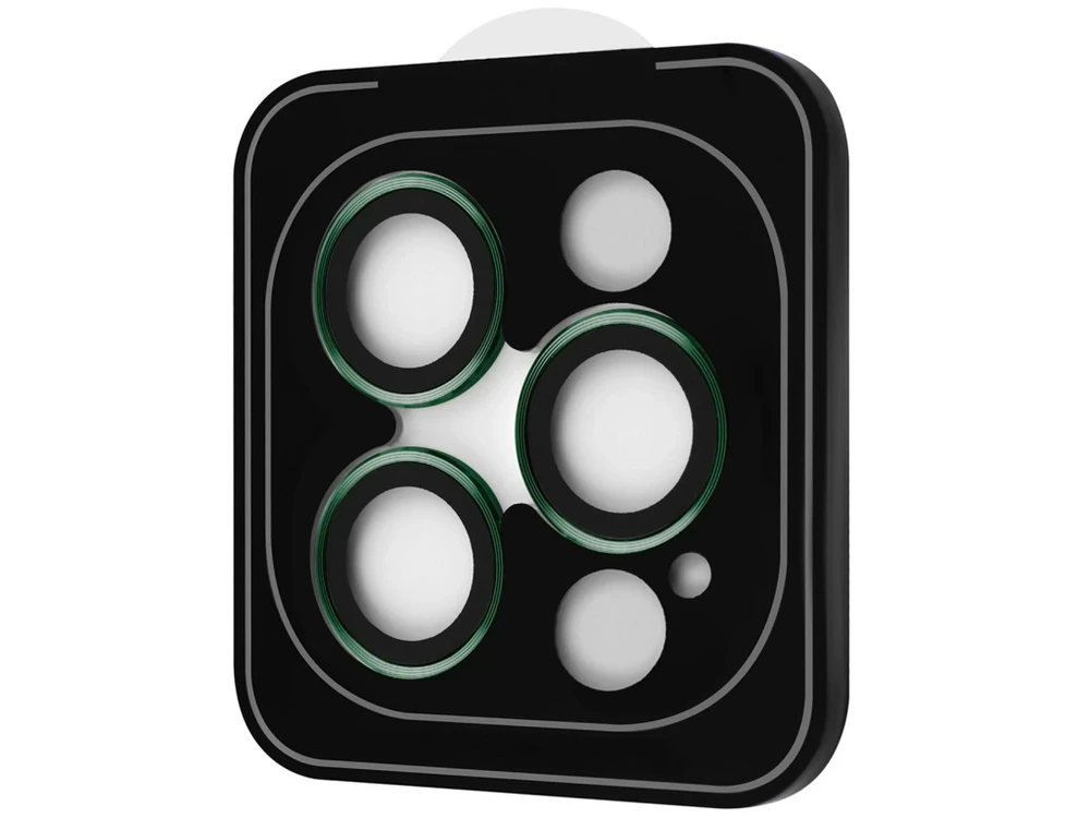 Скло для камери Metal Classic iPhone 13 Pro/13 Pro Max green