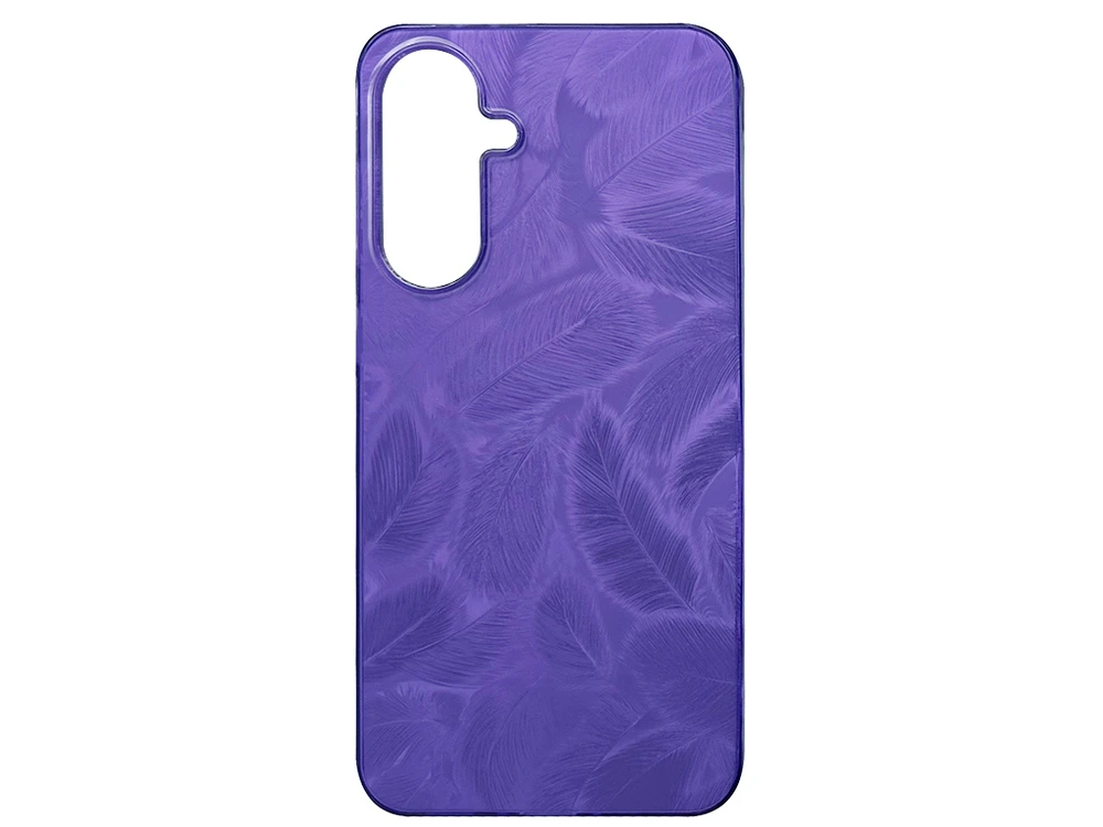 Накладка Feathers Samsung A56 violet