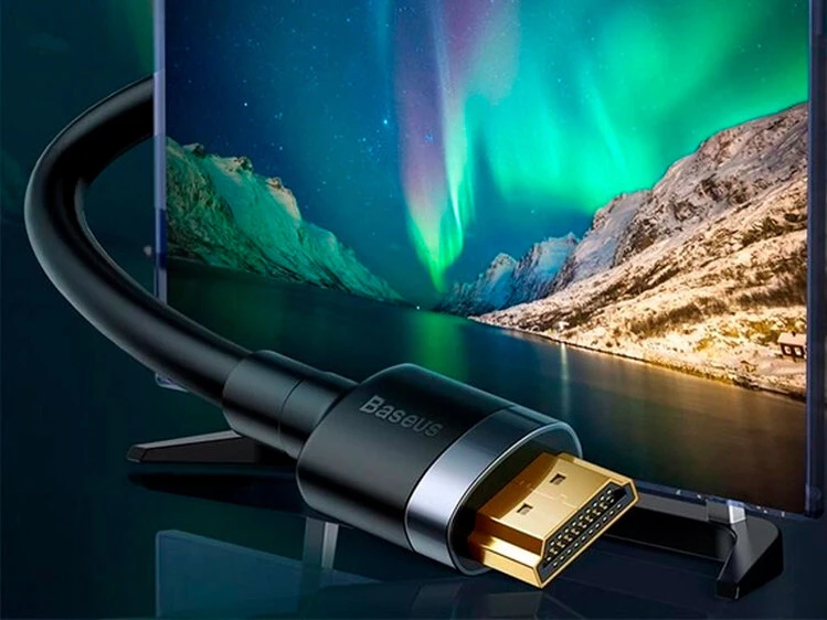 Кабель Baseus HDMI Cafule Series 4KHDMI Male To 4KHDMI Male 1m