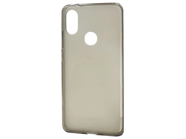 Серый силикон Xiaomi Mi6X/Mi A2