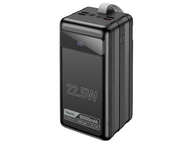Power Bank Hoco DB50 22.5W 80000mAh black