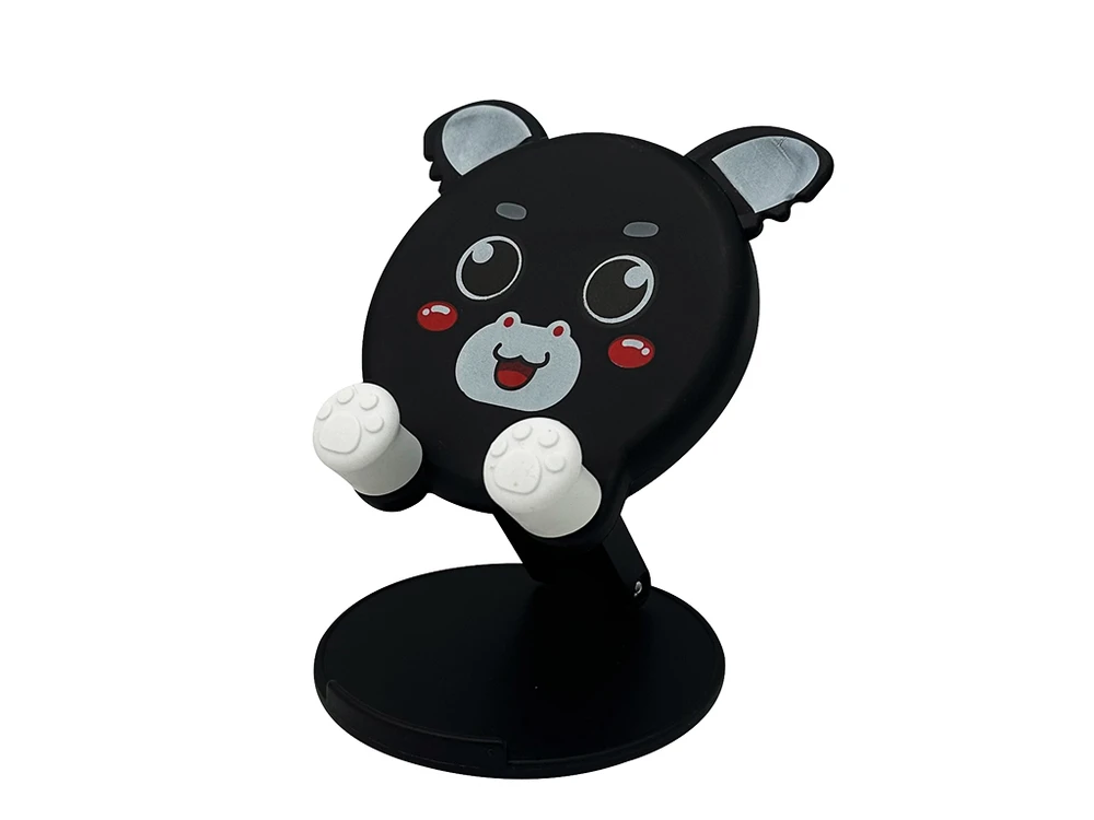 Підставка для телефону пластик T3 Fold black/white