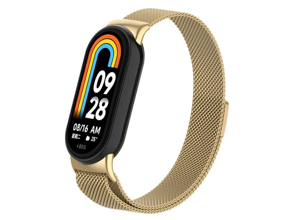 Metal Milanese Mi Band 8/9 gold