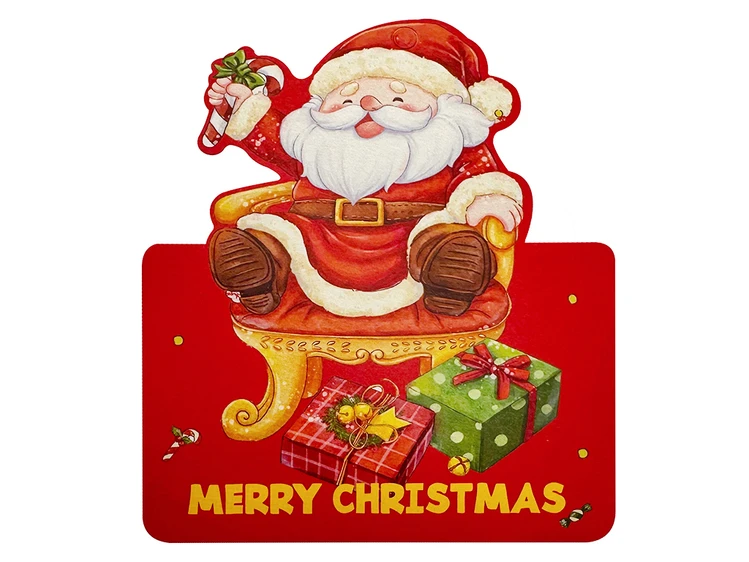 Листівка Новорічна Merry Christmas Santa Claus