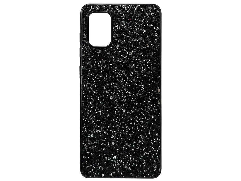 Накладка Level Shining Samsung A31 black