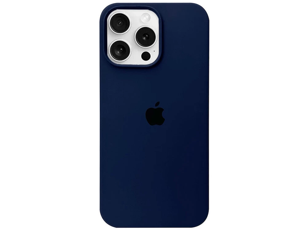 Case soft touch низ iP 15 Pro (63) deep navy