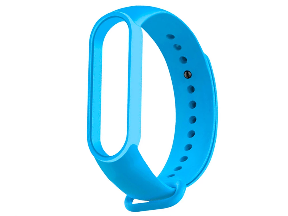 Ремінець силікон Mi Band 7 sky blue