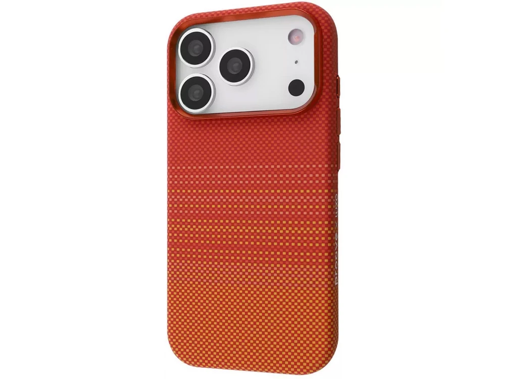 Чохол Proove Gleam Case MagSafe iPhone 17 Pro Max orange stripes