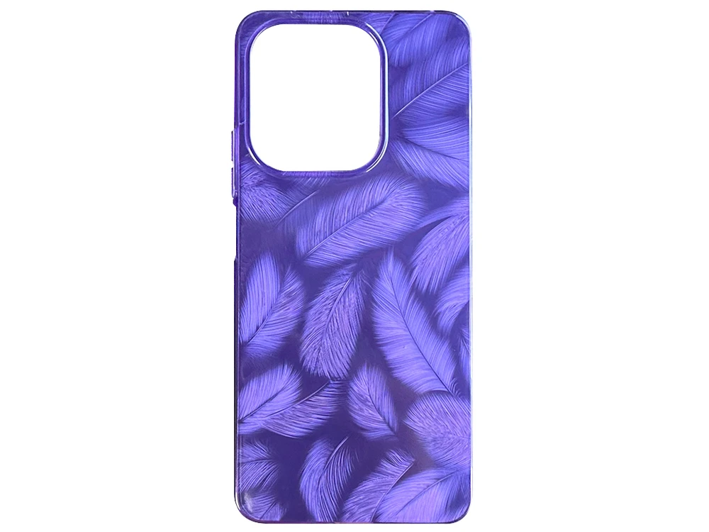 Накладка Feathers Redmi Note 13 violet