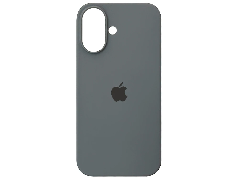 Case soft touch MagSafe низ iPhone 16 (34) dark gray