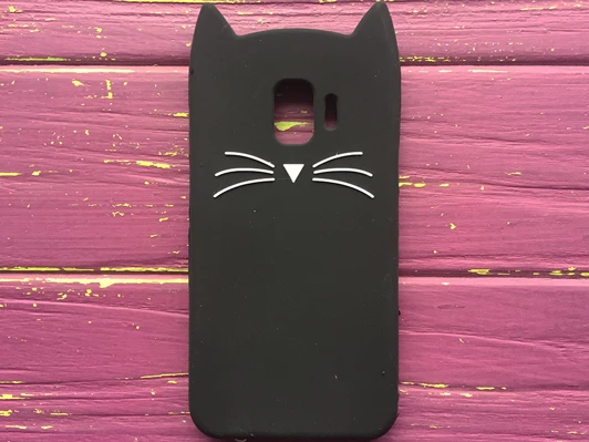 3D КОТ Samsung J2 Core/ J260 Черный