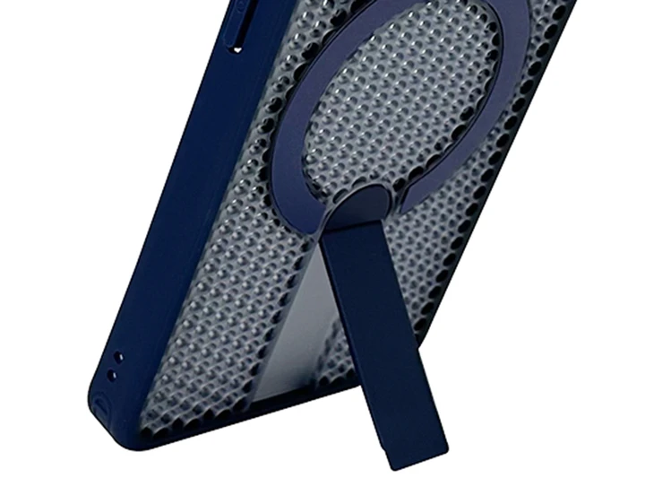 Чохол TPU Breeze Stand MagSafe Samsung S26 blue
