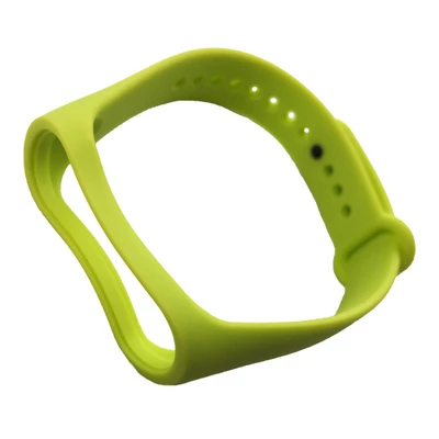Силиконовый ремешок Mi Band 3/4 лайм
