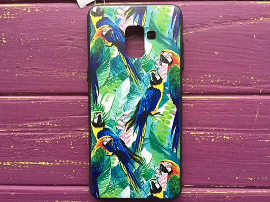 Чохол Pic Samsung A8+ (18) Parrot