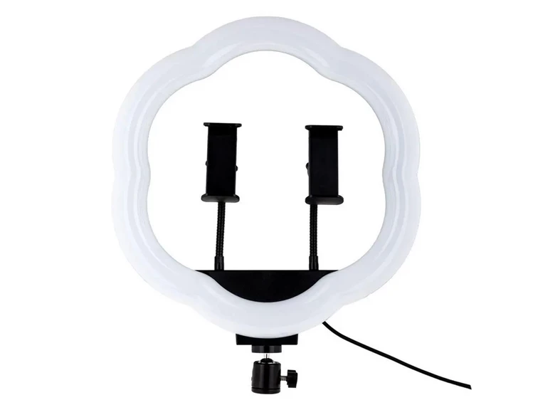 Светодиодная стойка USB Цветок LC-318 32 см без штатива