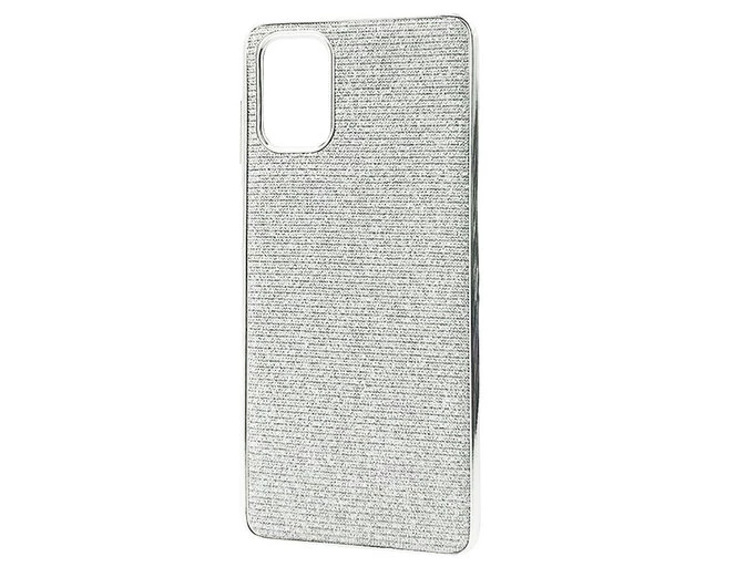Накладка Lurex Samsung M51 Silver
