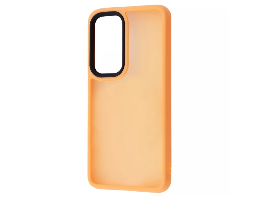 Shadow Matt Metal Buttons Samsung A54 orange