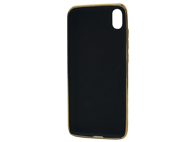 TPU+силикон Redmi 7A желтый