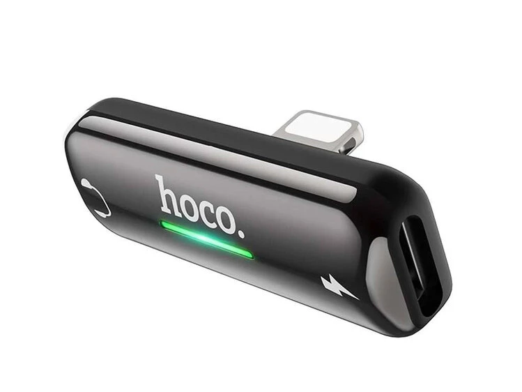 Перехідник Hoco LS27 Lightning to Lightning + Lightning