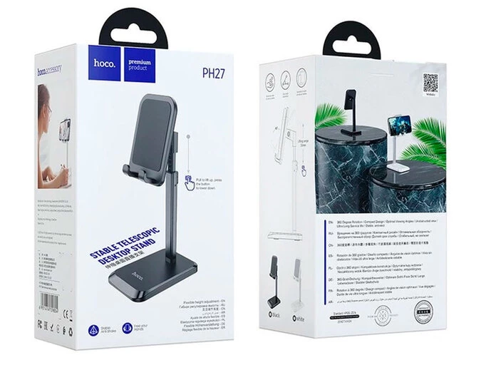 Підставка для телефону HOCO PH27 white