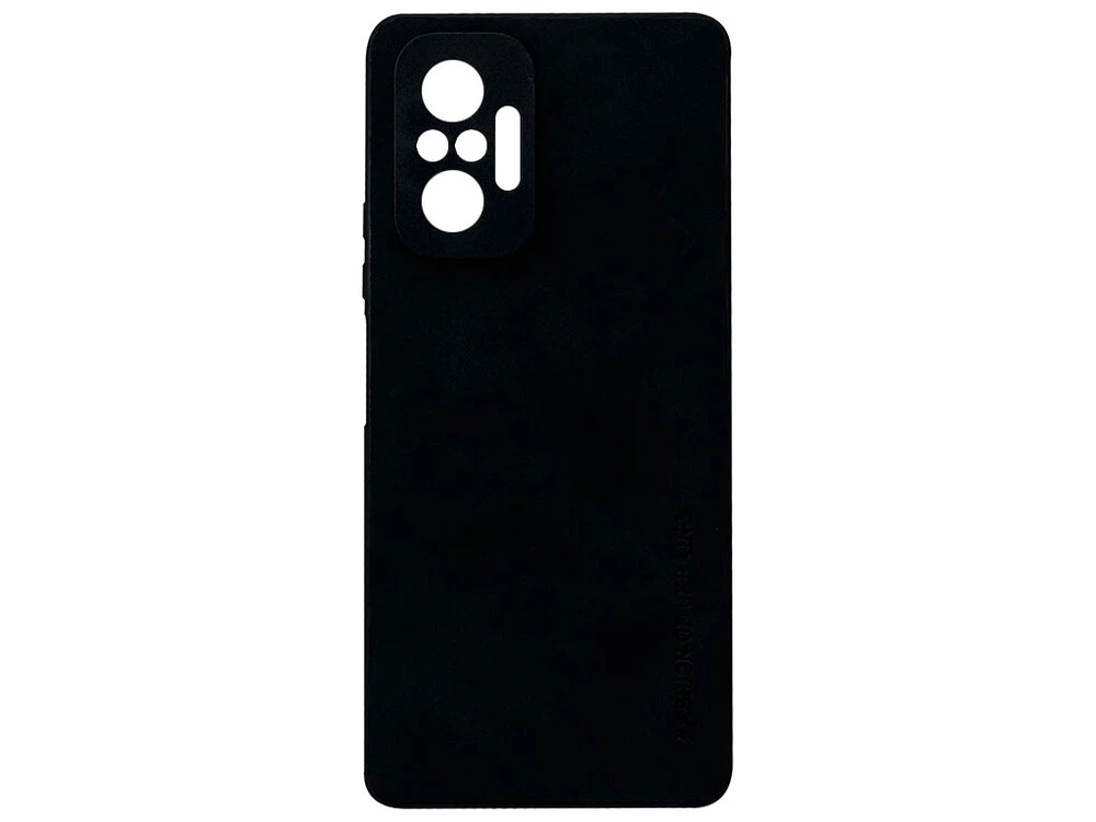 Накладка Nubuck Fashion of Ukraine Redmi Note 10 Pro black