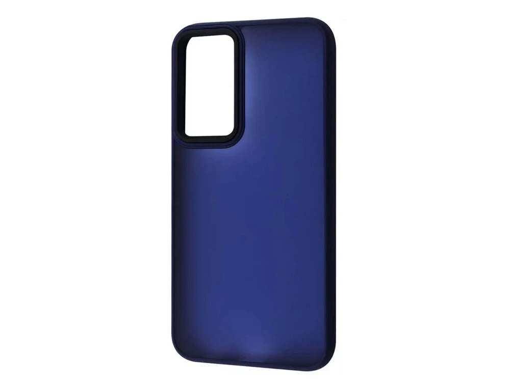 Shadow Matt Metal Buttons Samsung A05s dark blue