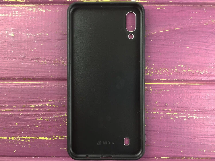 TPU+Glass Balenciaga Samsung M10 White