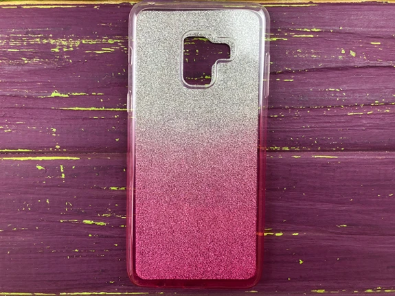 Золотой Дождь Slim Samsung A8(18) Pink