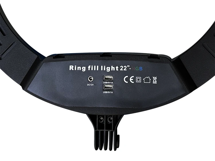 Led стійка 220V RGB LJJ-56 56 см без штатива black