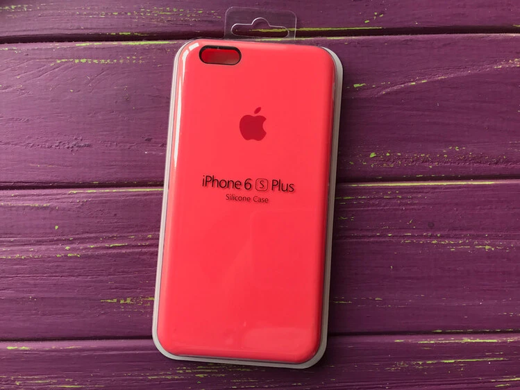 Case soft touch iP6+ (47) hot pink