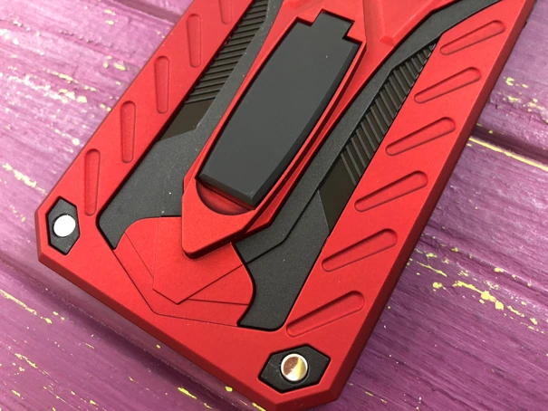 Ударопрочный Immortal Samsung J330 red