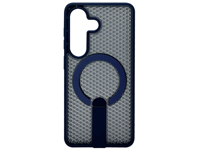 Чохол TPU Breeze Stand MagSafe Samsung S26 blue