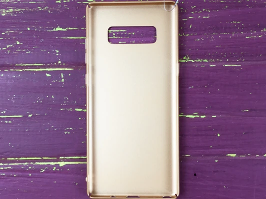 Пластик прорізи Samsung Note8 gold