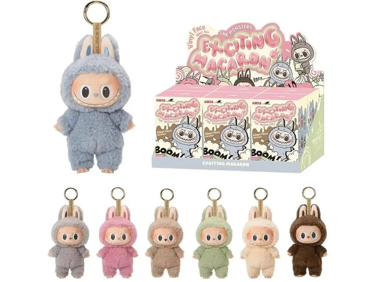 Іграшка-Брелок сюрприз Labubu Exciting Macaron bg