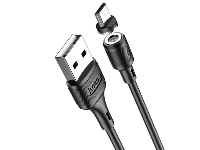 Кабель HOCO X52 magnetic Micro 2A (1m) black