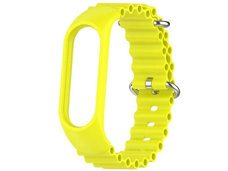Ocean Band Mi Band 3/4/5/6/7 neon yellow