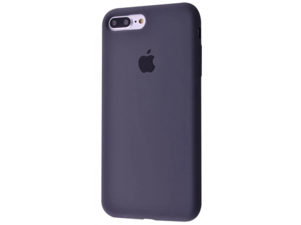 Case soft touch низ iP7+/8+ (34) dark gray