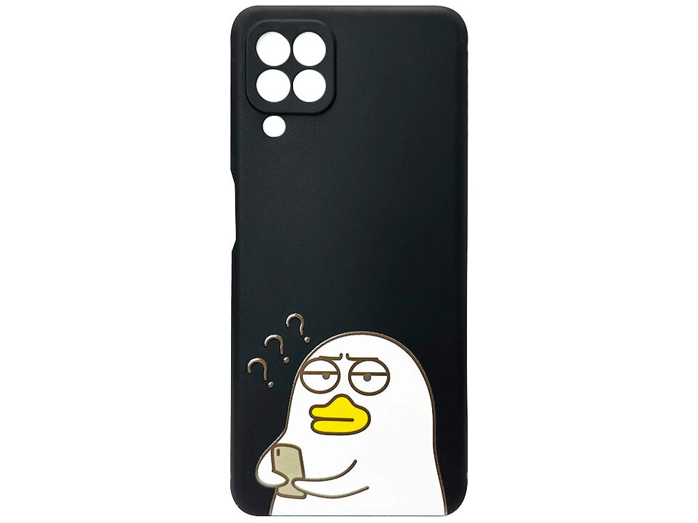 Силікон Nprint Duck Mood Matt Samsung A22/M22/M32 what