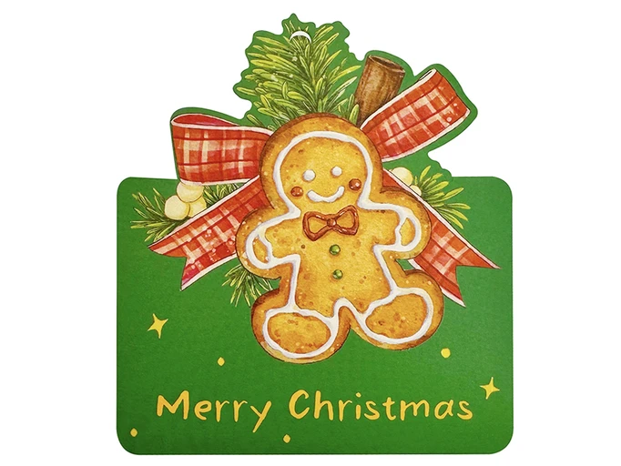 Листівка Новорічна Merry Christmas Gingerbread