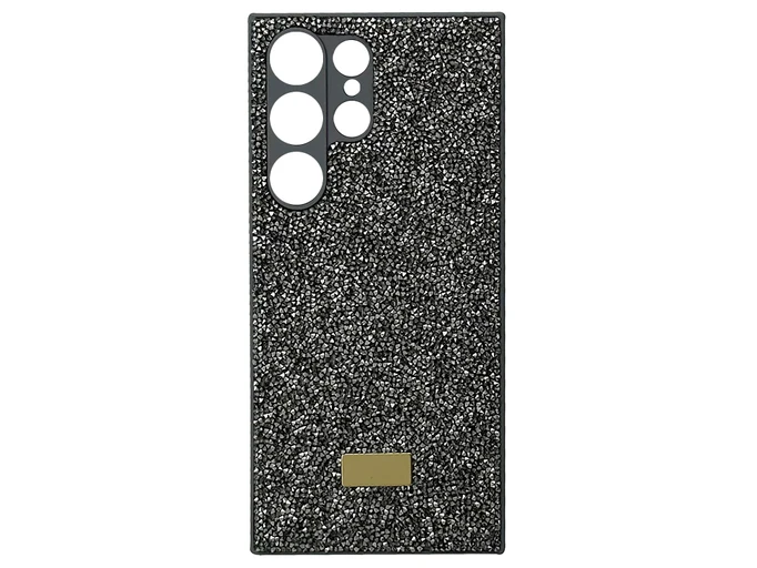 Накладка Star Diamond Samsung S23 Ultra black/silver