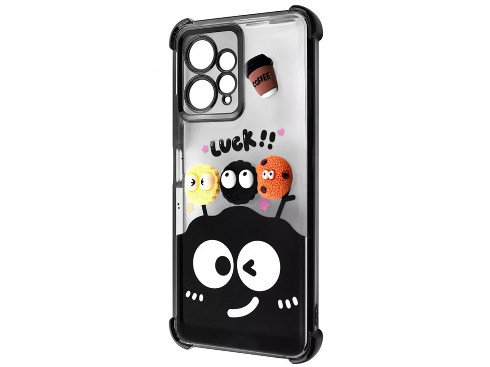 Накладка WAVE Winkie Splash Redmi Note 12 black