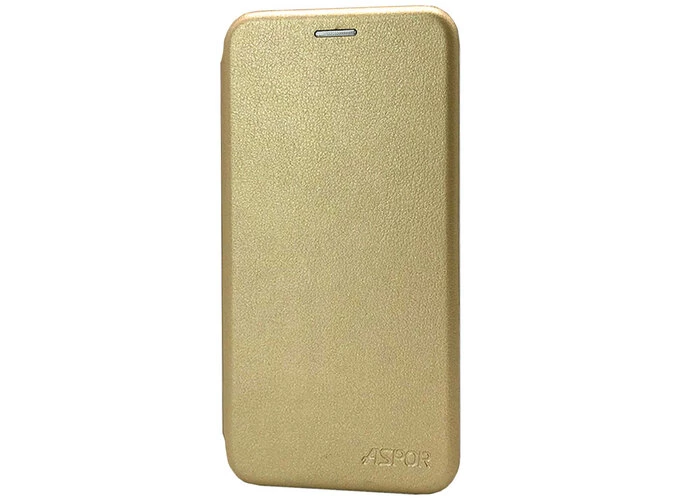 Книжка Aspor Samsung A12/M12 (2021) gold