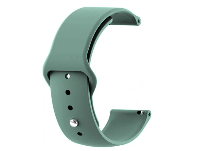 Ремінець Xiaomi Amazfit/Bip/Samsung Silicone 22mm pine green