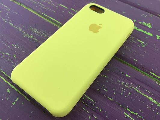 Case soft touch iP5 (04) yellow