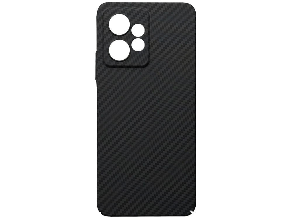 Plastic Carbon Case Redmi Note 12 black
