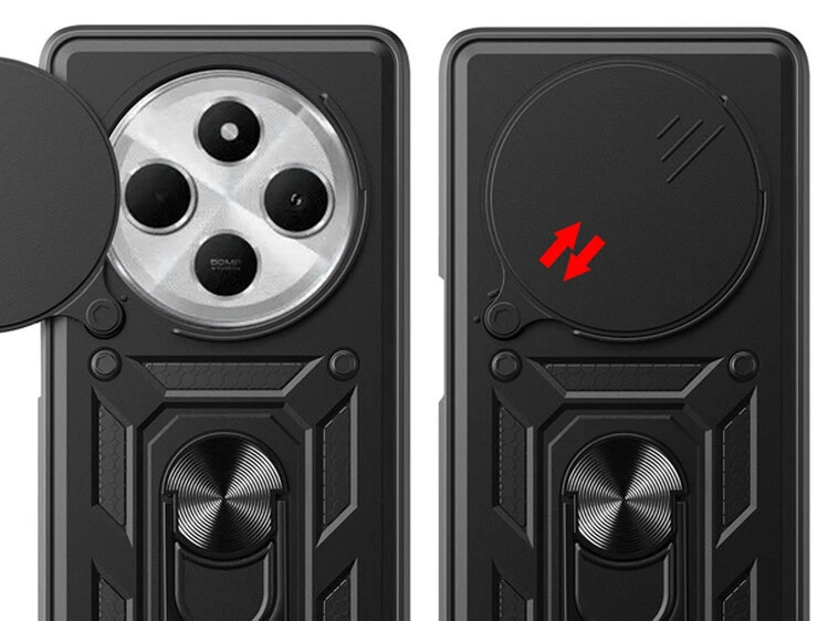 Протиударний Honor Hide Camera "Ummi" Redmi 14C/A4/Poco C75 black