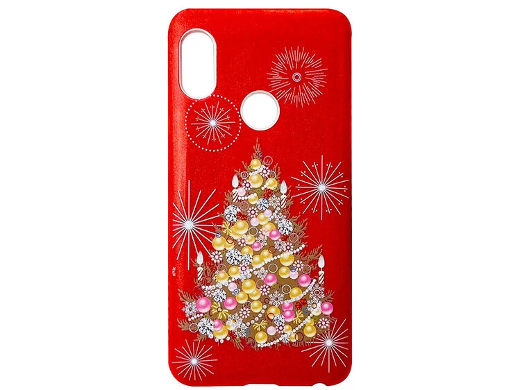 Золотий Дощ Redmi Note 5/5Pro Red (3)